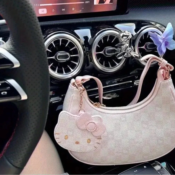 Hello Kitty Pink Handbag - Picture 1 of 5